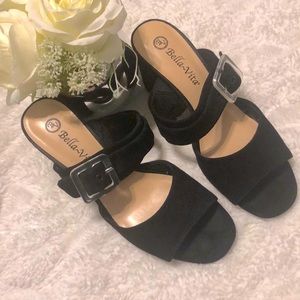 Bella Vita Chunky Heels 3” Size 7